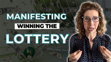 manifesting winning lottery numbers.